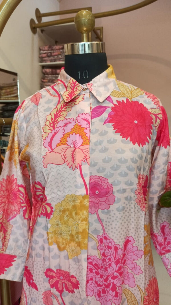 "Rang" Muslin Co-Ord Set(2pc) - Image 6