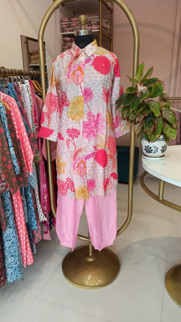 "Rang" Muslin Co-Ord Set(2pc) - Image 4