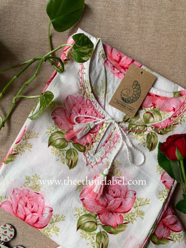 "Sawariya" Cotton Kurta Set(2pc) - Image 2