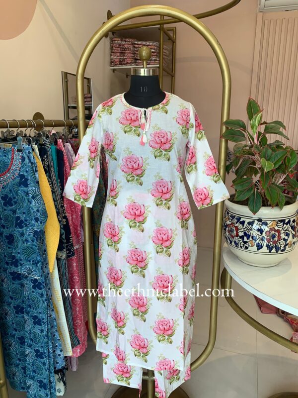 "Sawariya" Cotton Kurta Set(2pc) - Image 3