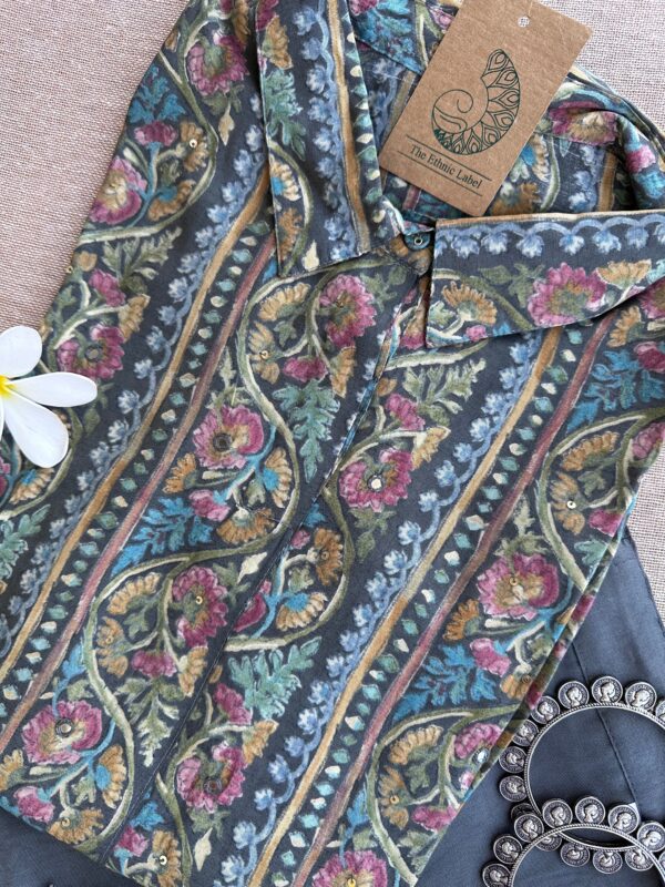 "Bagiyan" Muslin Kurta Set(2pc) - Image 3
