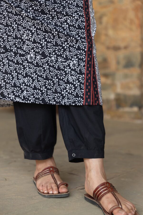 "Aaheli" Hand Block Printed Cotton kurta - Image 7
