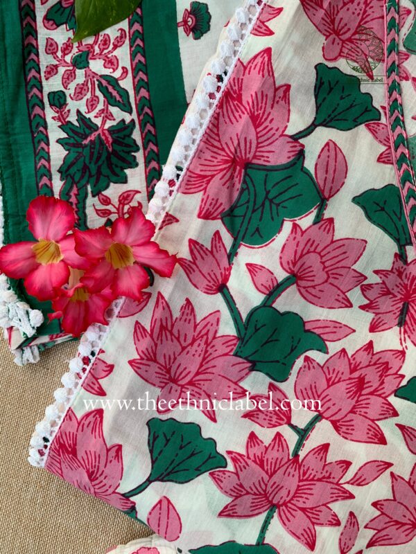 "Tuhina" Cotton Suit Set (3pc) - Image 5