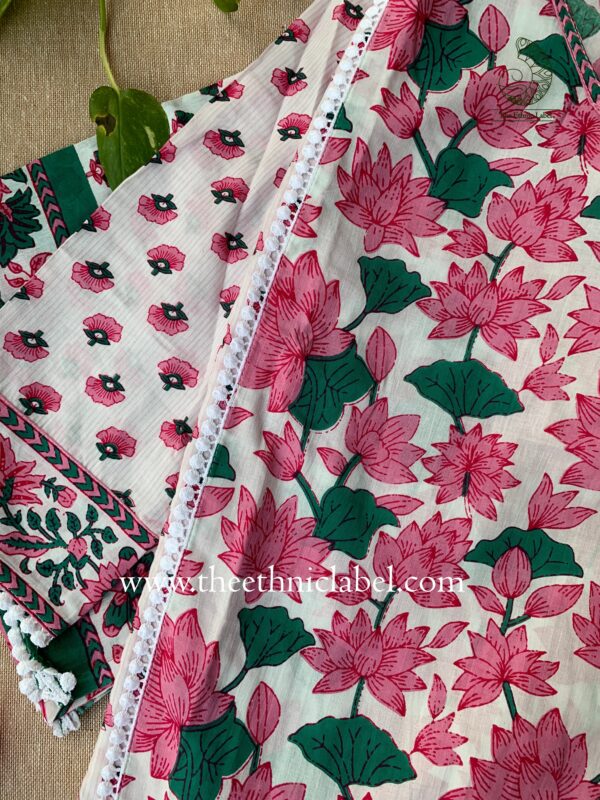 "Tuhina" Cotton Suit Set (3pc) - Image 7