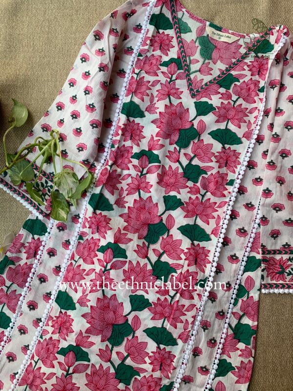 "Tuhina" Cotton Suit Set (3pc) - Image 2