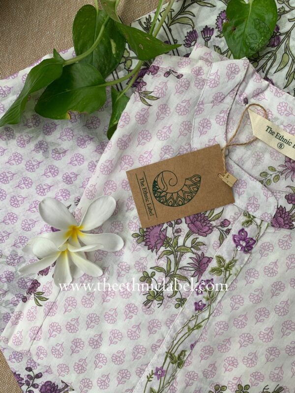"Tasneem" Cotton Suit Set (3pc) - Image 7